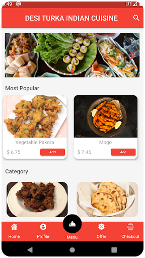 App screen 1