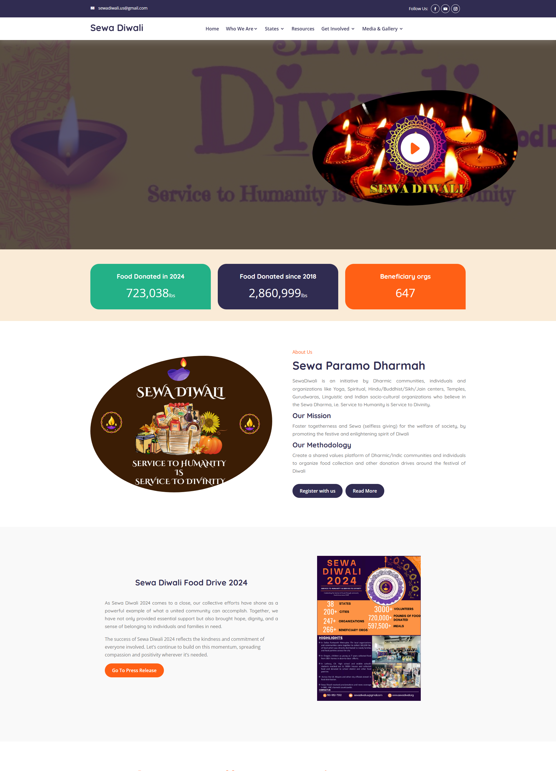 Sewa Diwali Project